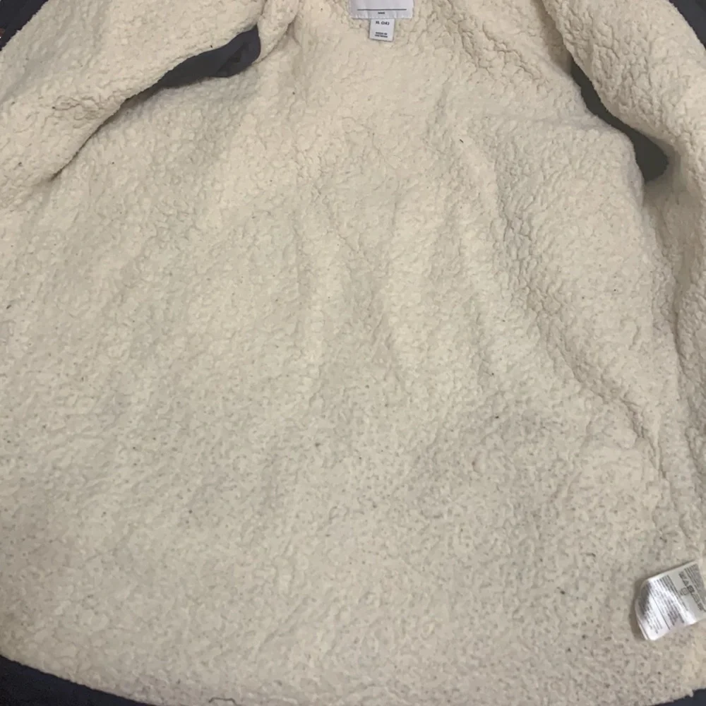 Old Navy navy blue hooded lining jacket size XL(14)